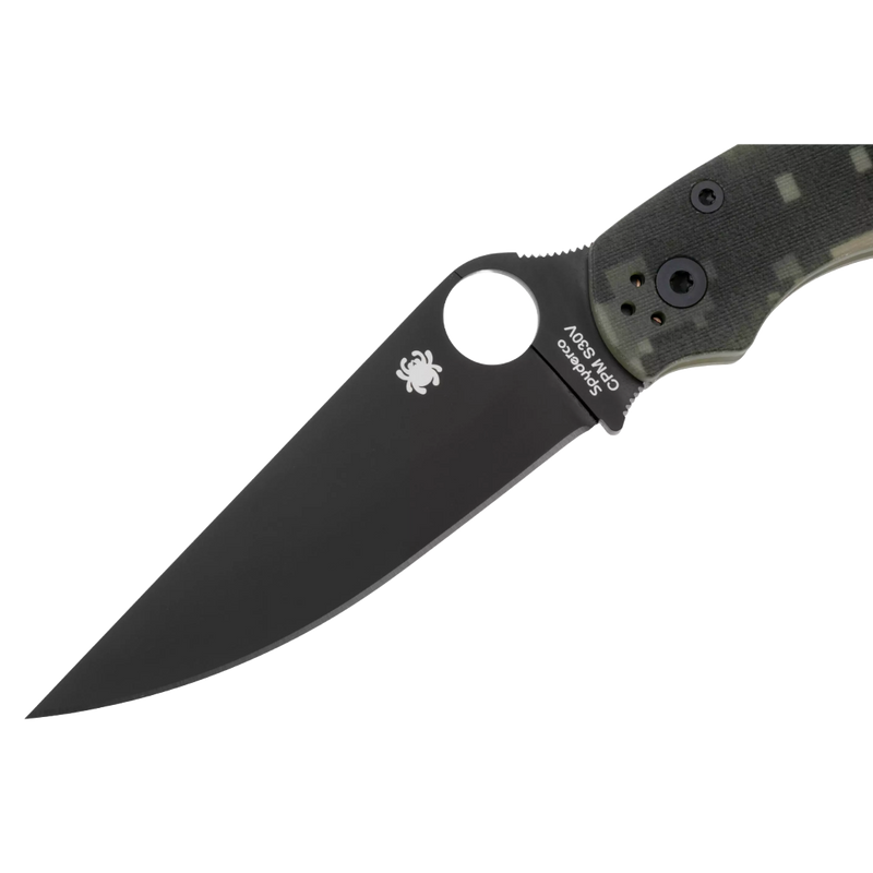 Load image into Gallery viewer, Spyderco MILITARY 2 G-10 CAMO BLACK BLADE PLAIN
