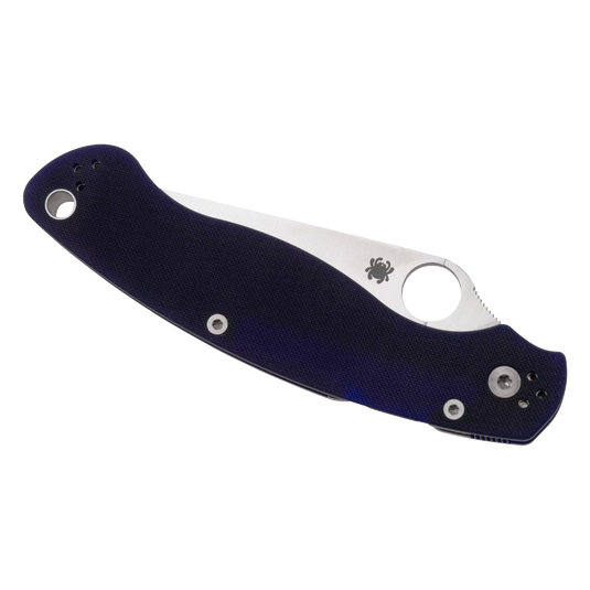 Spyderco MILITARY 2 G-10 DARK BLUE CPM S110V PLAIN