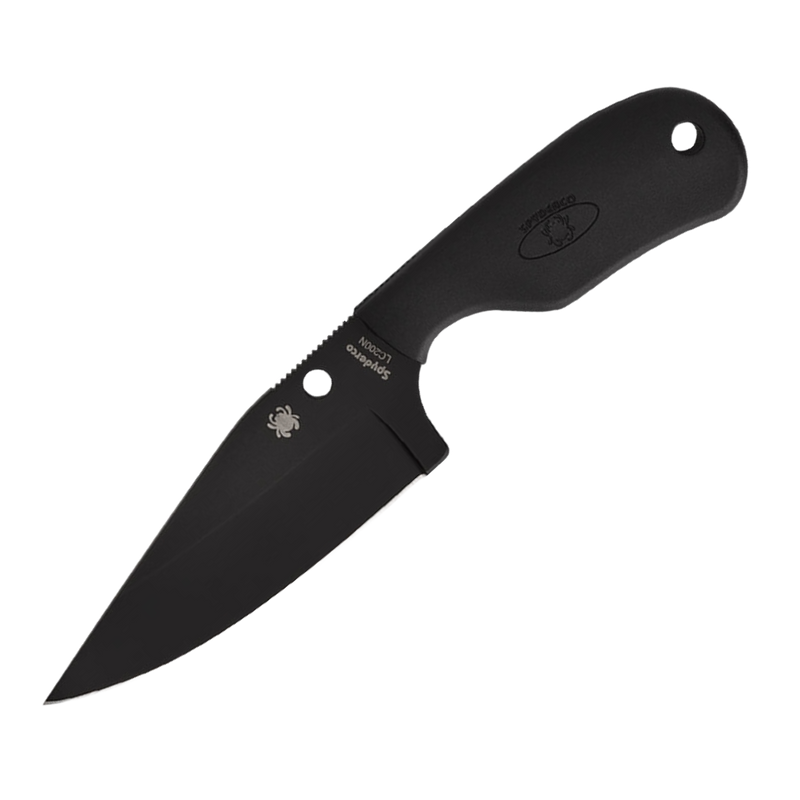 Load image into Gallery viewer, Spyderco Subway Bowie Black Blade FB48PBBK
