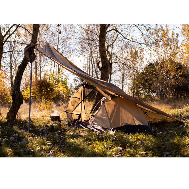 Laadige pilt galerii vaatajasse, Bushmen telk Core-Tent Lodger - 2-inimesele - Coyote
