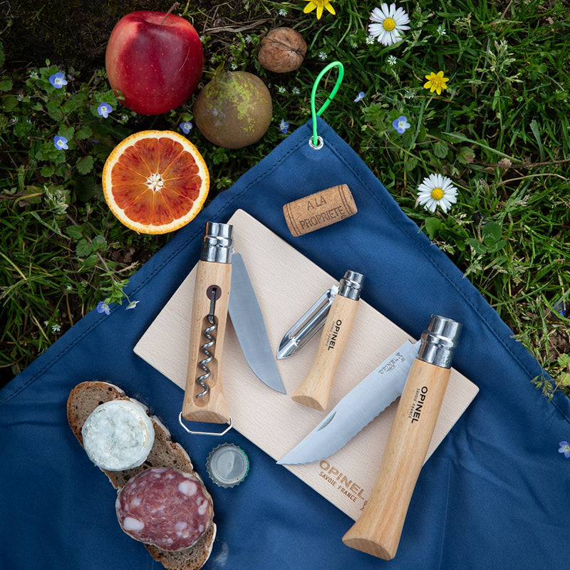 Load image into Gallery viewer, Opinel NOMAD Cooking Kit with Corkscrew Bottle Opener
