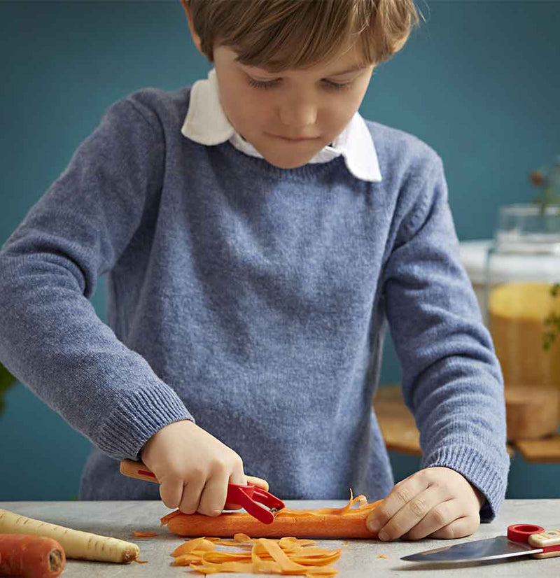 Load image into Gallery viewer, Opinel Set &quot;LE PETIT CHEF&quot; For Children - Red
