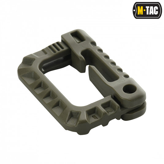 Plastic Carabiner Grimloc OD Green