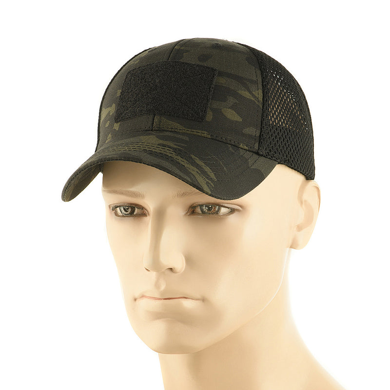 Laadige pilt galerii vaatajasse, M-Tac Mesh tactical baseball cap Multicam/Black
