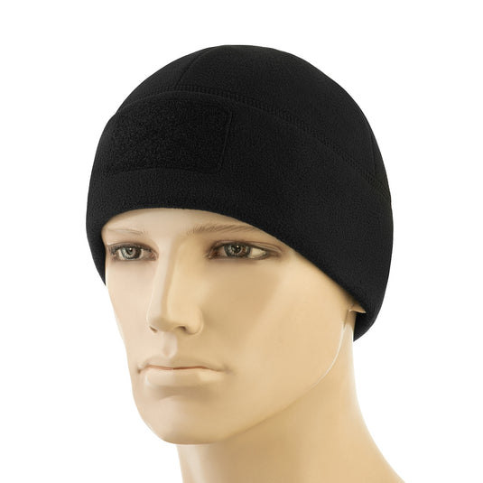 M-Tac Fleece Watch Cap Elite Beanie Hat Velcro Black