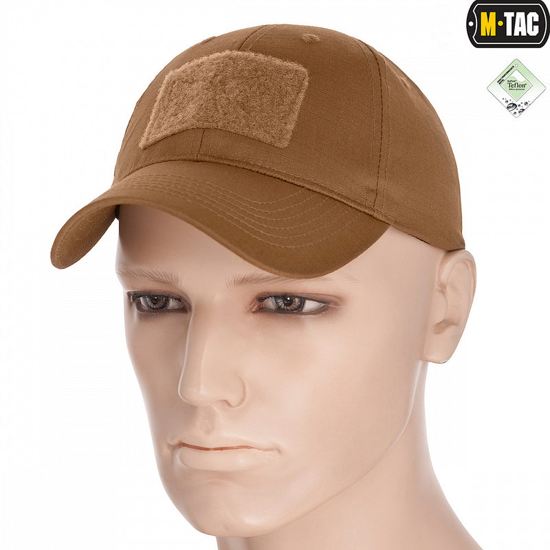 Laadige pilt galerii vaatajasse, M-Tac tactical baseball cap Flex Rip-Stop Coyote Brown
