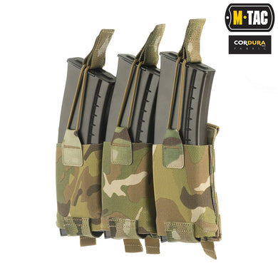 M-Tac elastic pouch for 3 magazines Elite Multicam