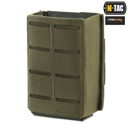 M-Tac magazine pouch with elastic band (10 cm) Laser Cut Ranger Green