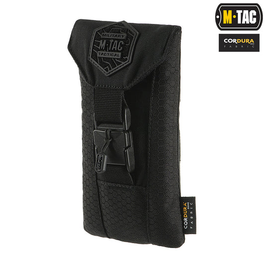 M-Tac Smartphone Pouch Elite Large Hex Black