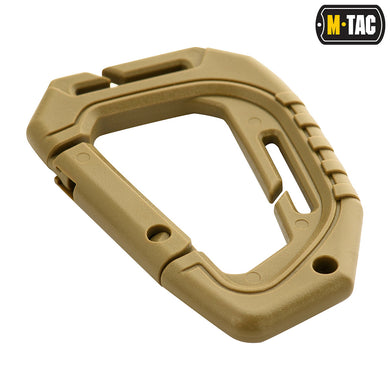 M-Tac Plastic Tactical Carabiner Coyote