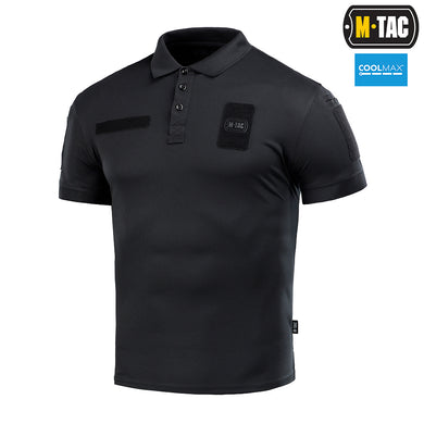 M-Tac Polo Elite Tactical Coolmax Black