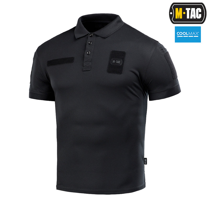 Laadige pilt galerii vaatajasse, M-Tac polo Elite Tactical Coolmax Black
