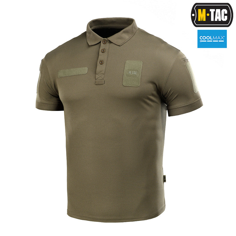 Load image into Gallery viewer, M-Tac Polo Elite Tactical Coolmax Olive
