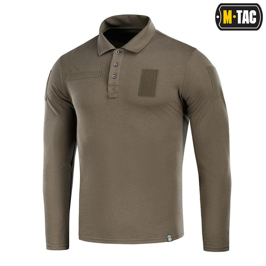 M-Tac Tactical Polo Shirt Long Sleeve 65/35 Dark Olive