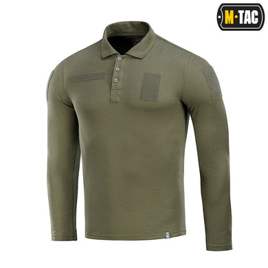 M-Tac Tactical Polo Shirt Long Sleeve 65/35 Army Olive