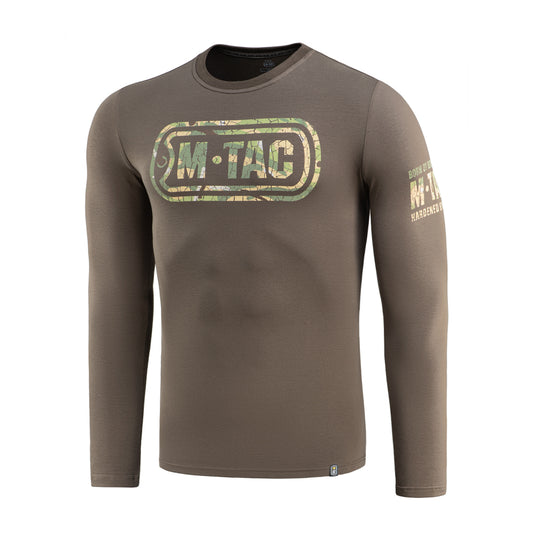 M-Tac T-Shirt Logo Long Sleeve Dark Olive