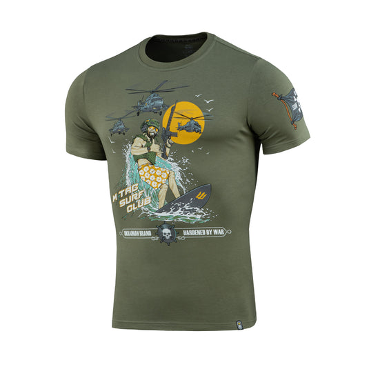 M-Tac T-Shirt Surf Club Light Olive