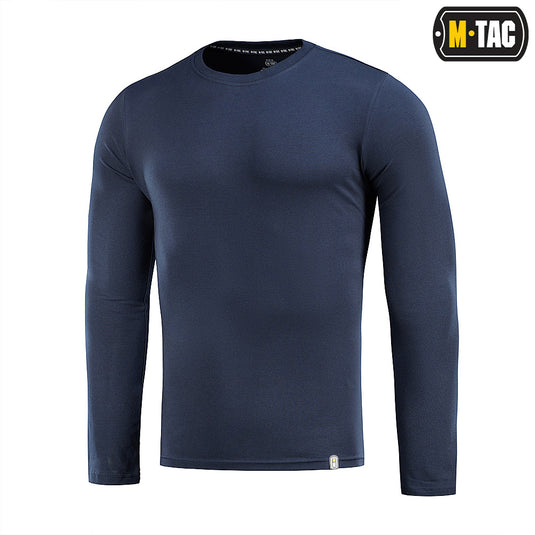 M-Tac long-sleeve T-shirt 93/7 Dark Navy Blue