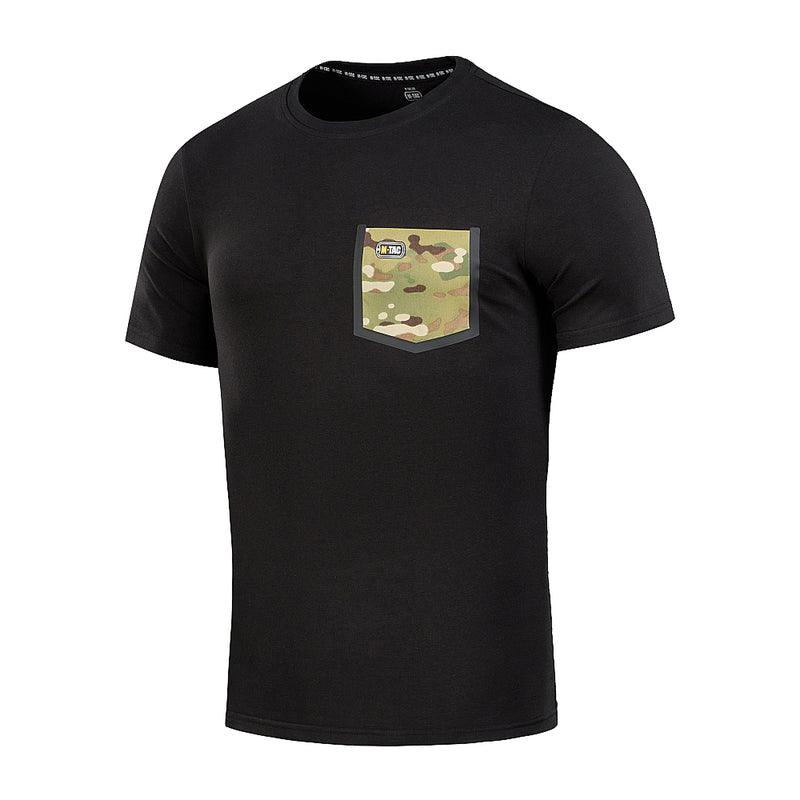 Load image into Gallery viewer, M-Tac T-Shirt With Pocket 93/7 Black
