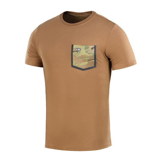 M-Tac T-Shirt With Pocket 93/7 Coyote Brown