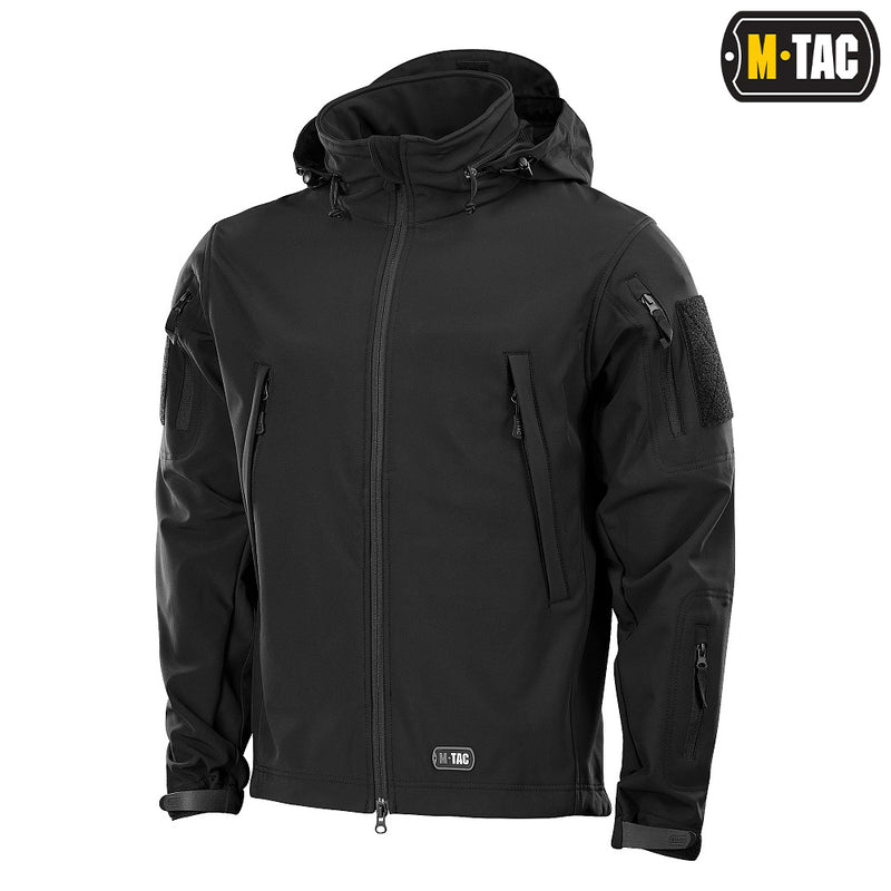 Load image into Gallery viewer, M-Tac Soft Shell Jacket Black
