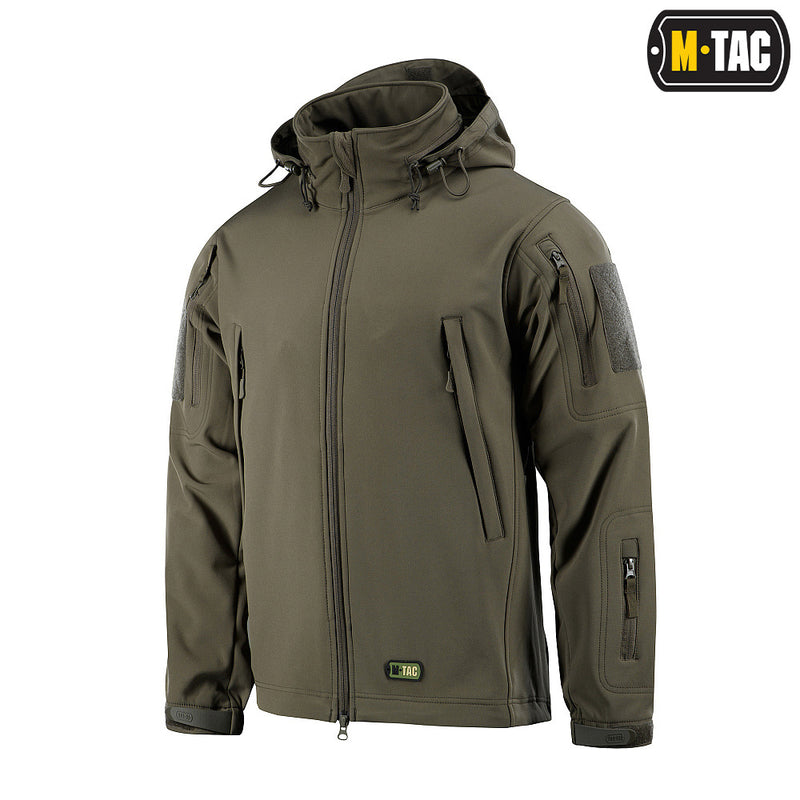 Load image into Gallery viewer, M-Tac Soft Shell Jacket Olive
