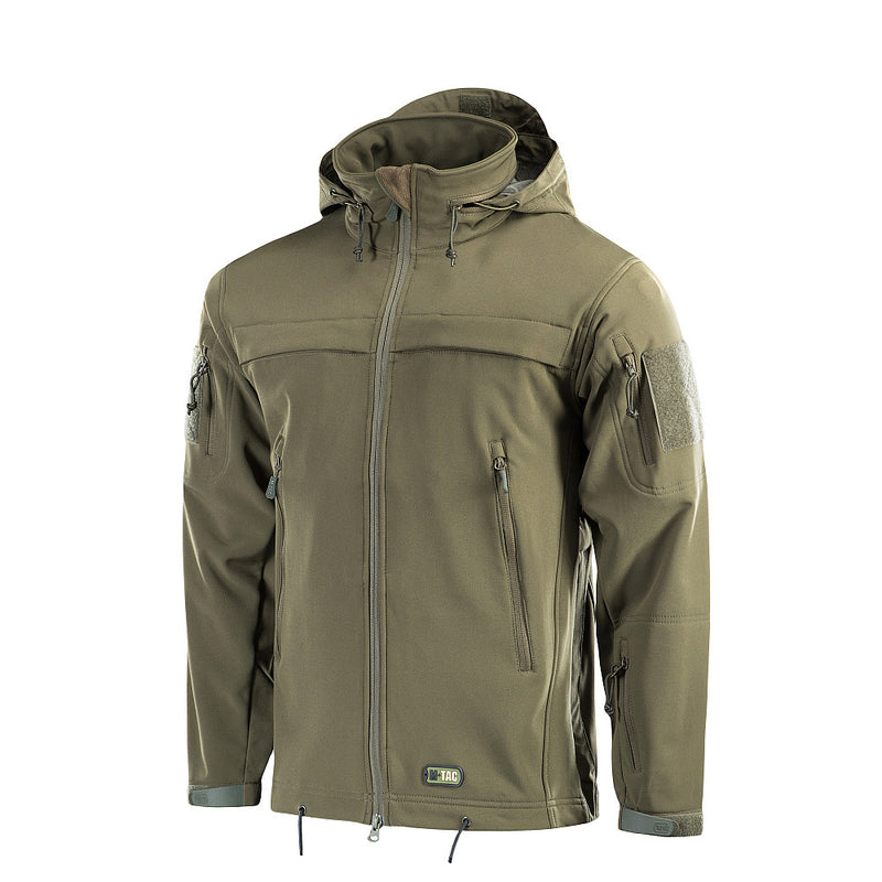 Load image into Gallery viewer, M-Tac Soft Shell Police jacket Olive
