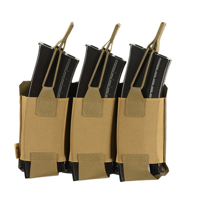 M-Tac Pouch Elastic Triple Magazine Elite Laser Cut Coyote