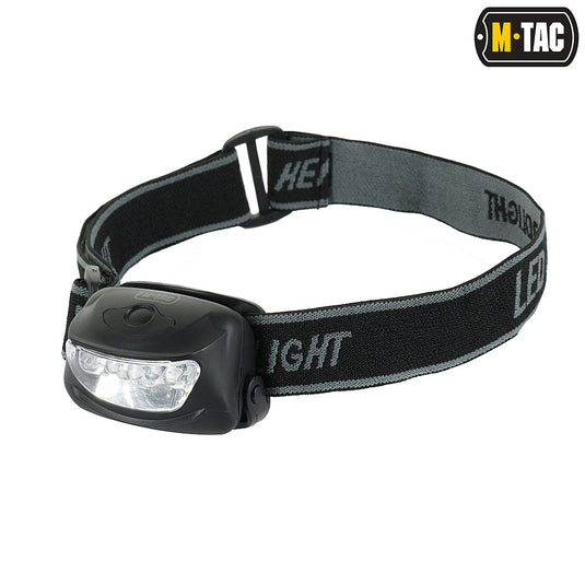 M-Tac headlamp 4+1 LED Black