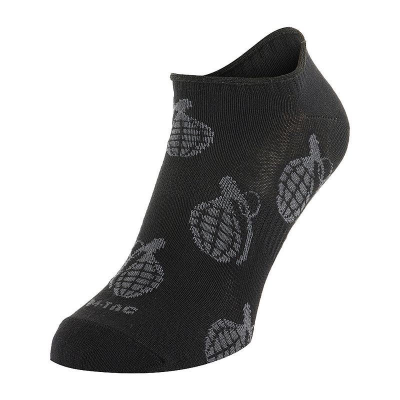 Laadige pilt galerii vaatajasse, M-Tac Lightweight Summer Socks Grenades Black
