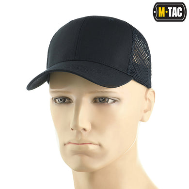 M-Tac Mesh Flex Ripstop Baseball Cap Dark Navy Blue