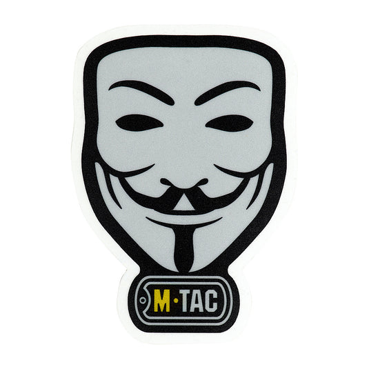 M-Tac Anonymous Reflective Sticker Black