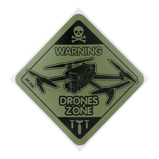 M-Tac Sticker Drone Zone Large Ranger Green