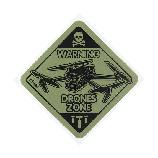 M-Tac Sticker Drones Zone Ranger Green