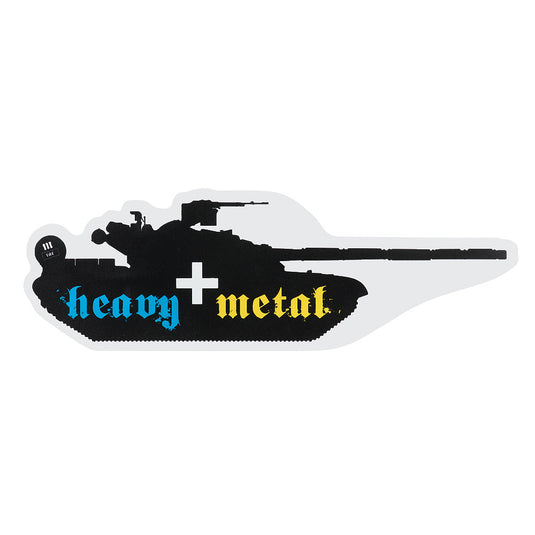 M-Tac Sticker Heavy Metal Black