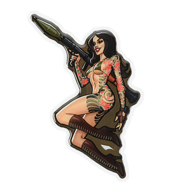 M-Tac sticker Tactical girl #9 RPG Yakuza