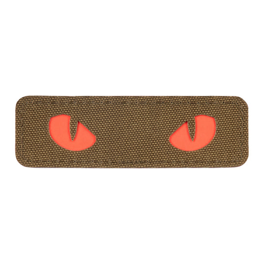 M-Tac Patch Cat Eyes Laser Cut Coyote/Red