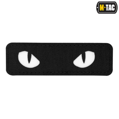 M-Tac patch Cat Eyes Laser Cut Black/gid