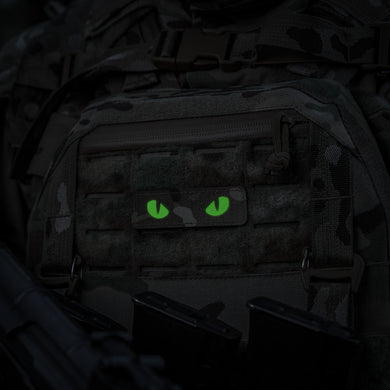 M-Tac patch Cat Eyes Laser Cut Multicam/green