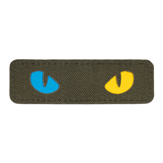 M-Tac patch Cat Eyes Laser Cut Ranger Green/Yellow/Blue