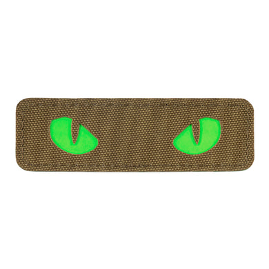 M-Tac Patch Cat Eyes Laser Cut Coyote/Green