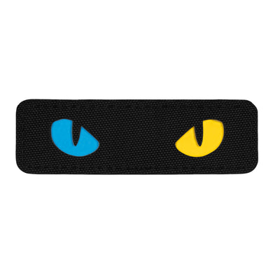 M-Tac Patch Cat Eyes Laser Cut Black/Yellow/Blue