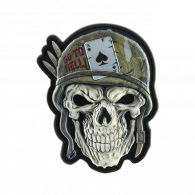 M-Tac Patch Helmet Skull Olive