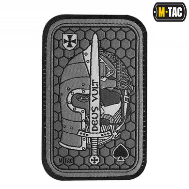 M-Tac patch Deus Vult Ace Grey