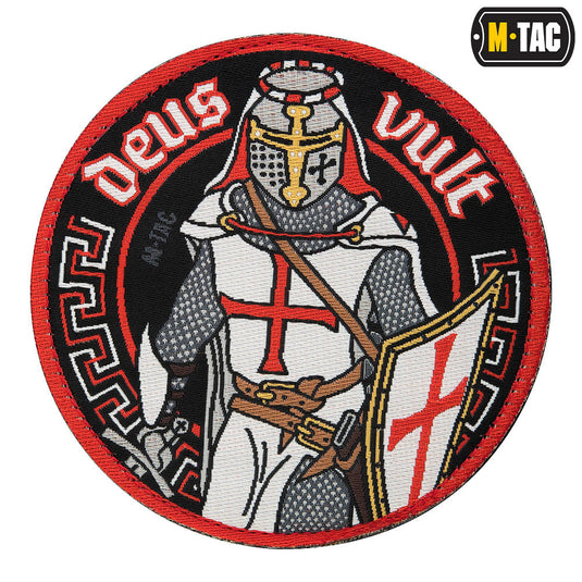 M-Tac patch Deus Vult Red