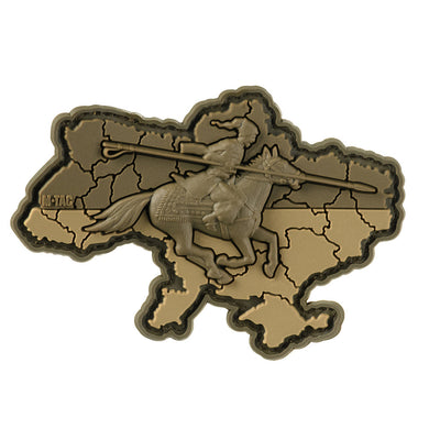 M-Tac patch Cossack Ukraine 3D PVC Coyote