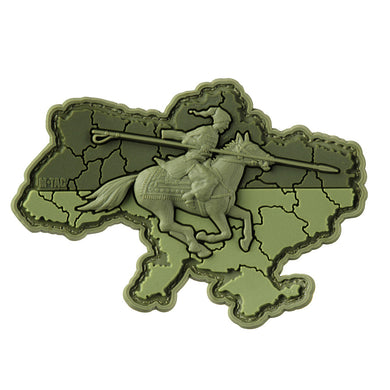 M-Tac patch Cossack Ukraine 3D PVC Olive