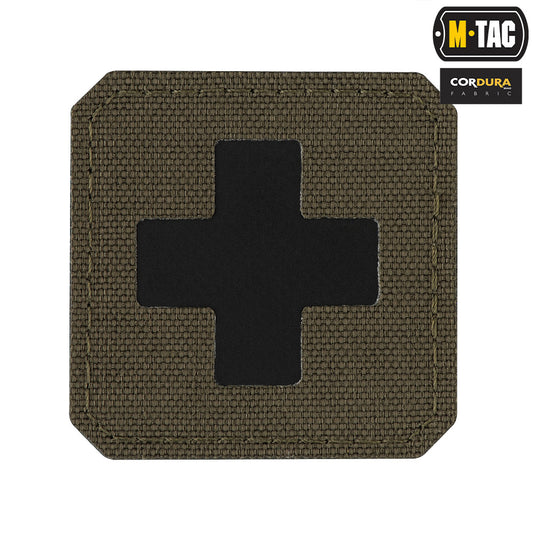 M-Tac patch Medic Cross Laser Cut Ranger Green/Black