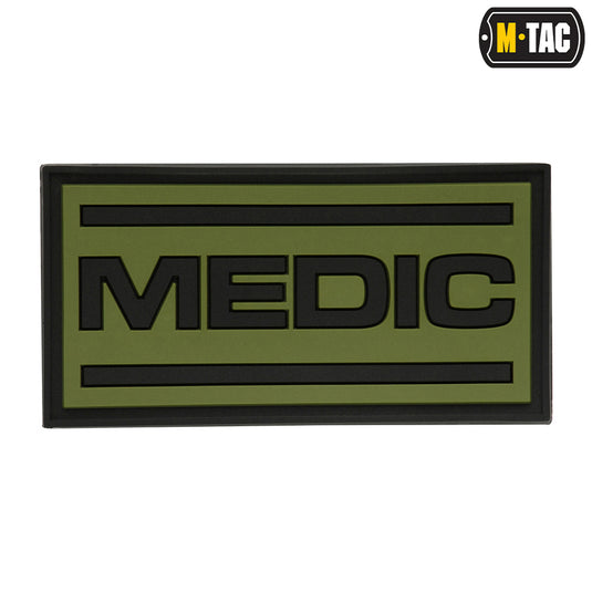 M-Tac patch Medic PVC Black/Olive