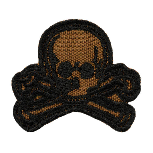 M-Tac patch Old Skull Coyote/Black